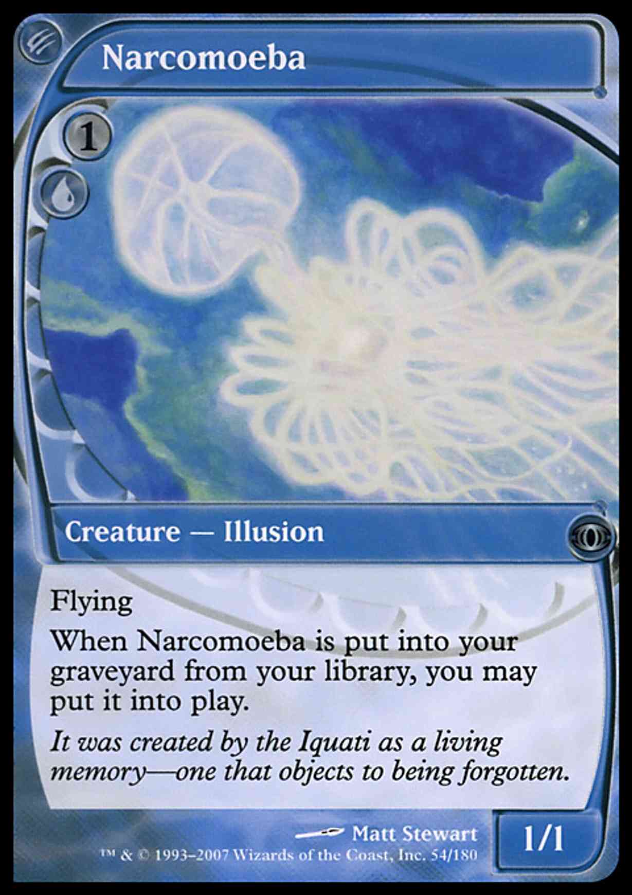 Narcomoeba magic card front