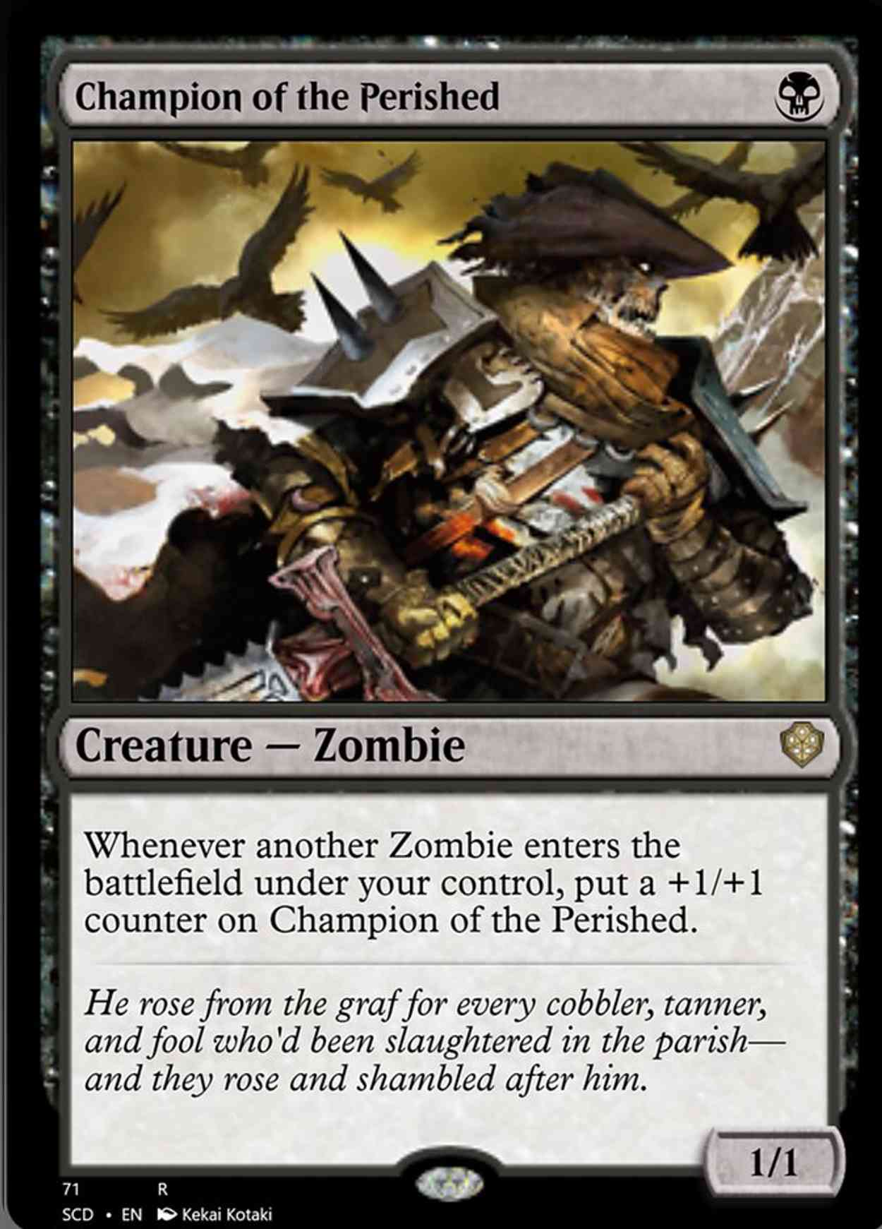 Champion of the Perished Price from mtg Starter Commander Decks