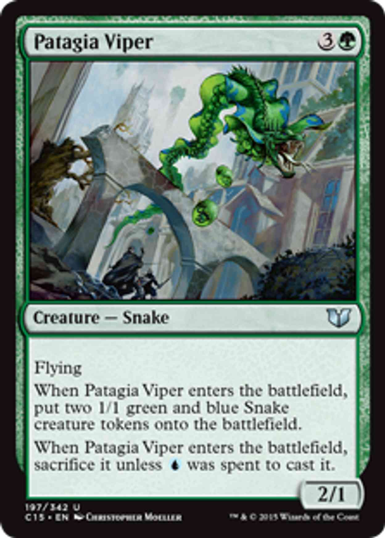 Patagia Viper magic card front