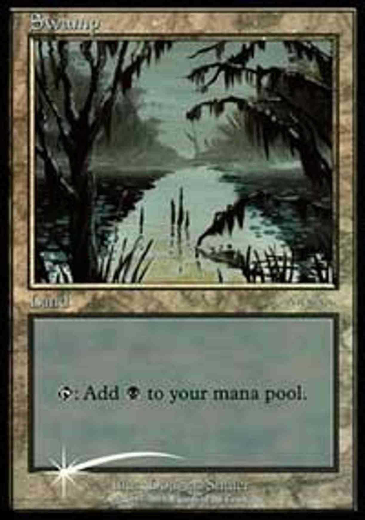 Swamp (2001) magic card front