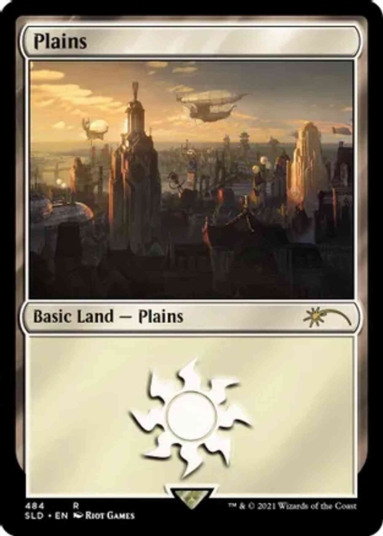 Plains (Secret Lair x Arcane: Lands) magic card front