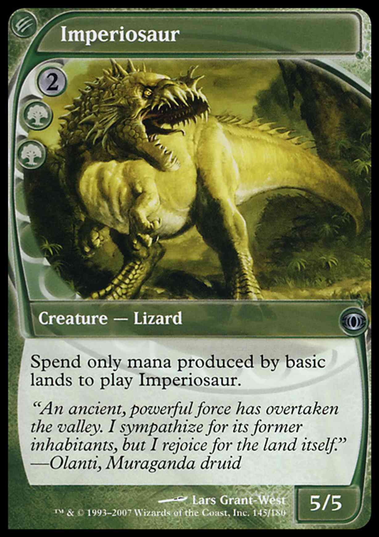 Imperiosaur magic card front