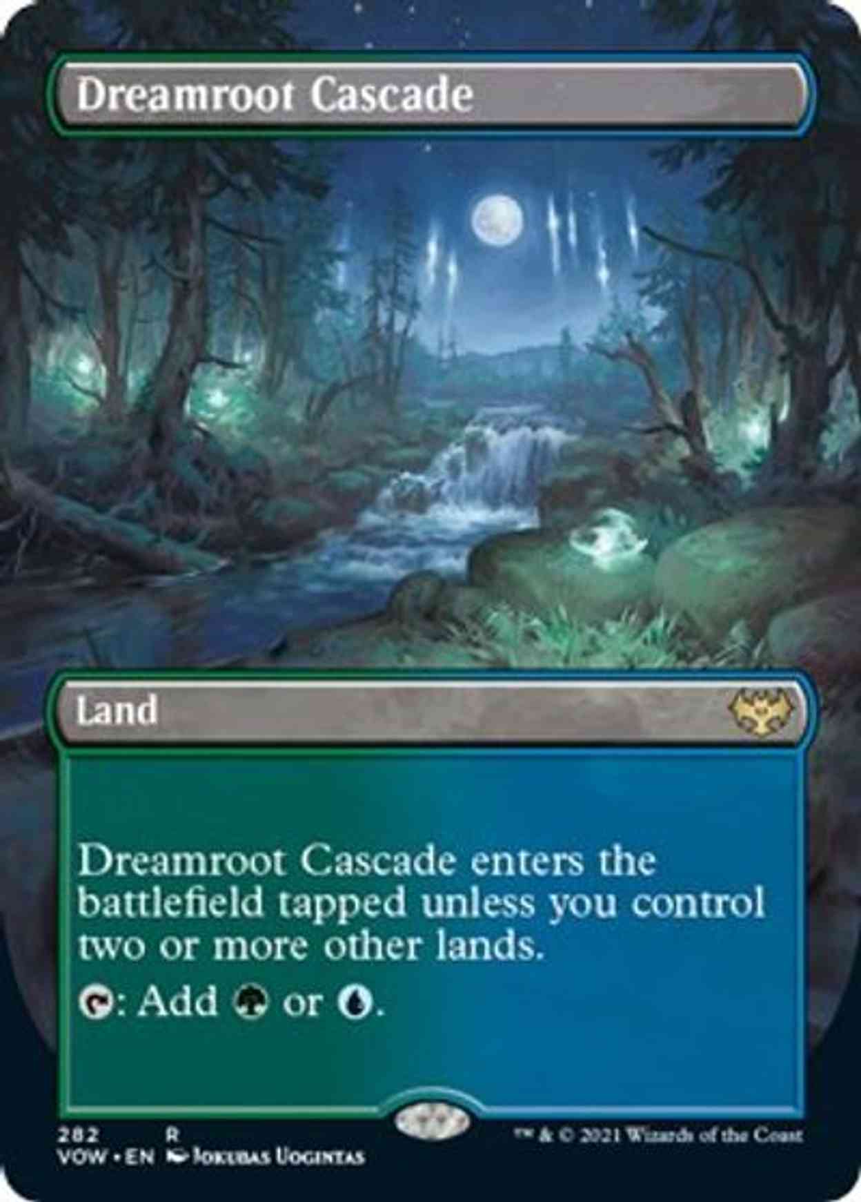 Dreamroot Cascade (Borderless) magic card front