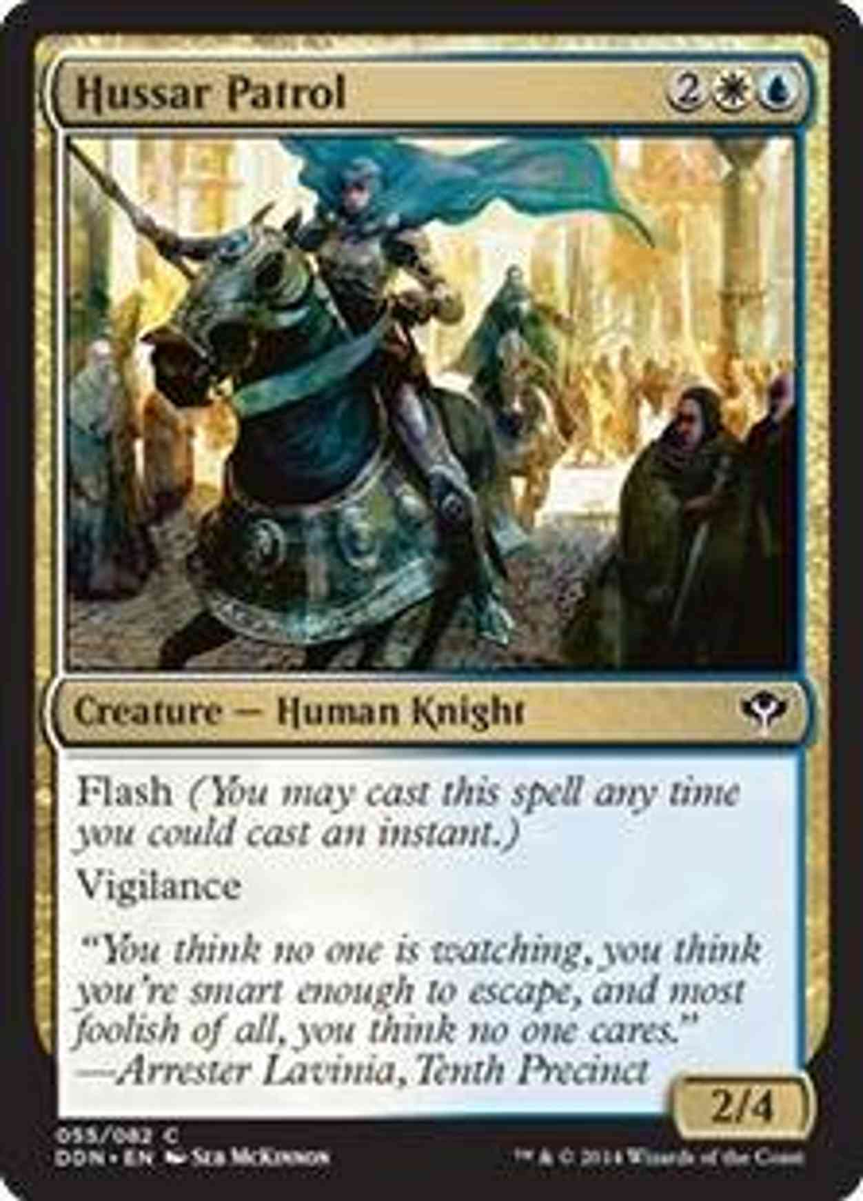 Hussar Patrol magic card front