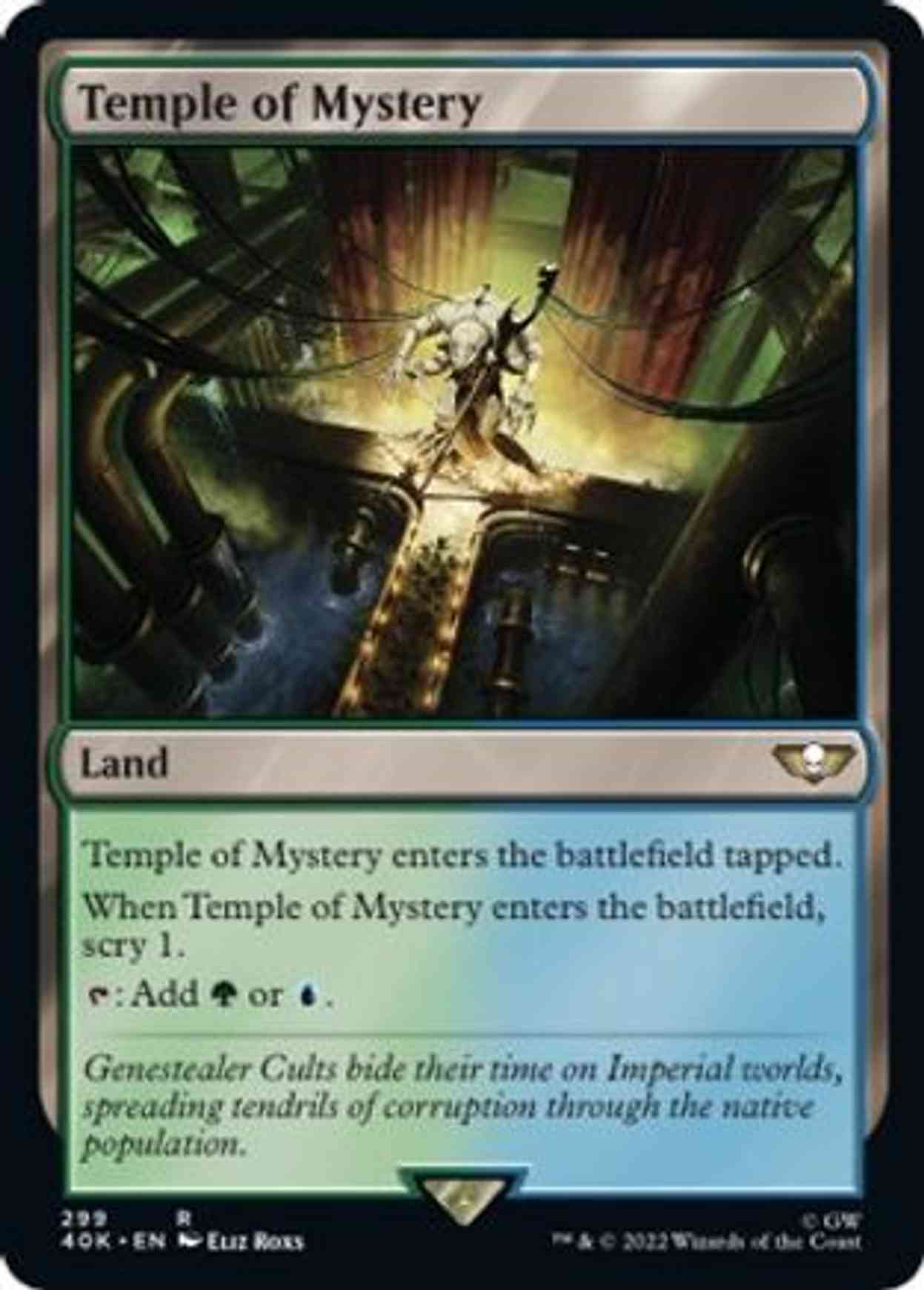 Temple of Mystery (Surge Foil) magic card front