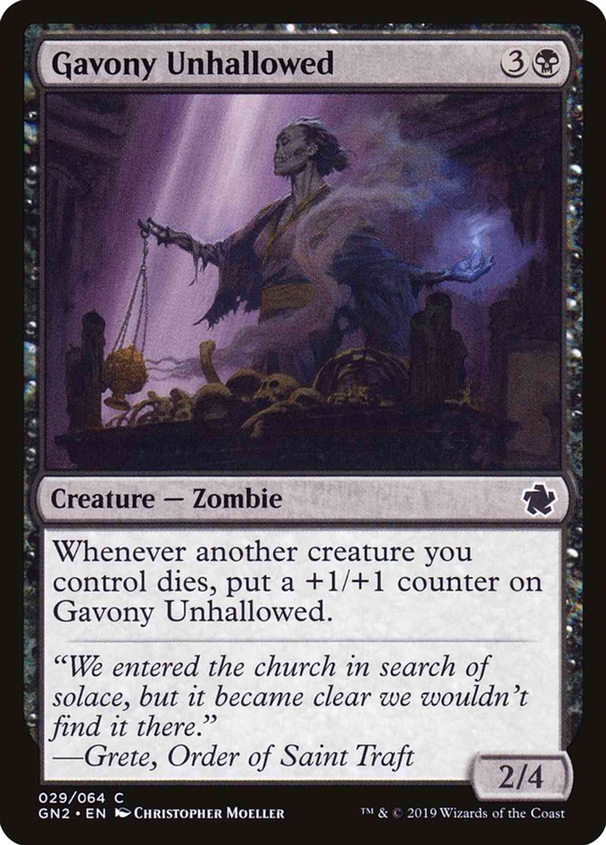 Gavony Unhallowed magic card front