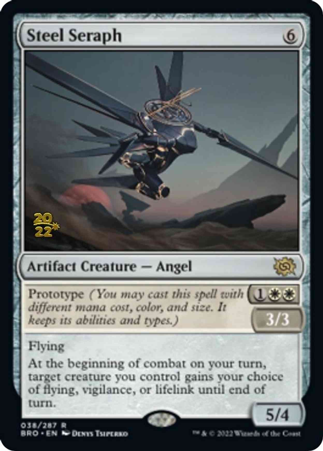 Steel Seraph magic card front