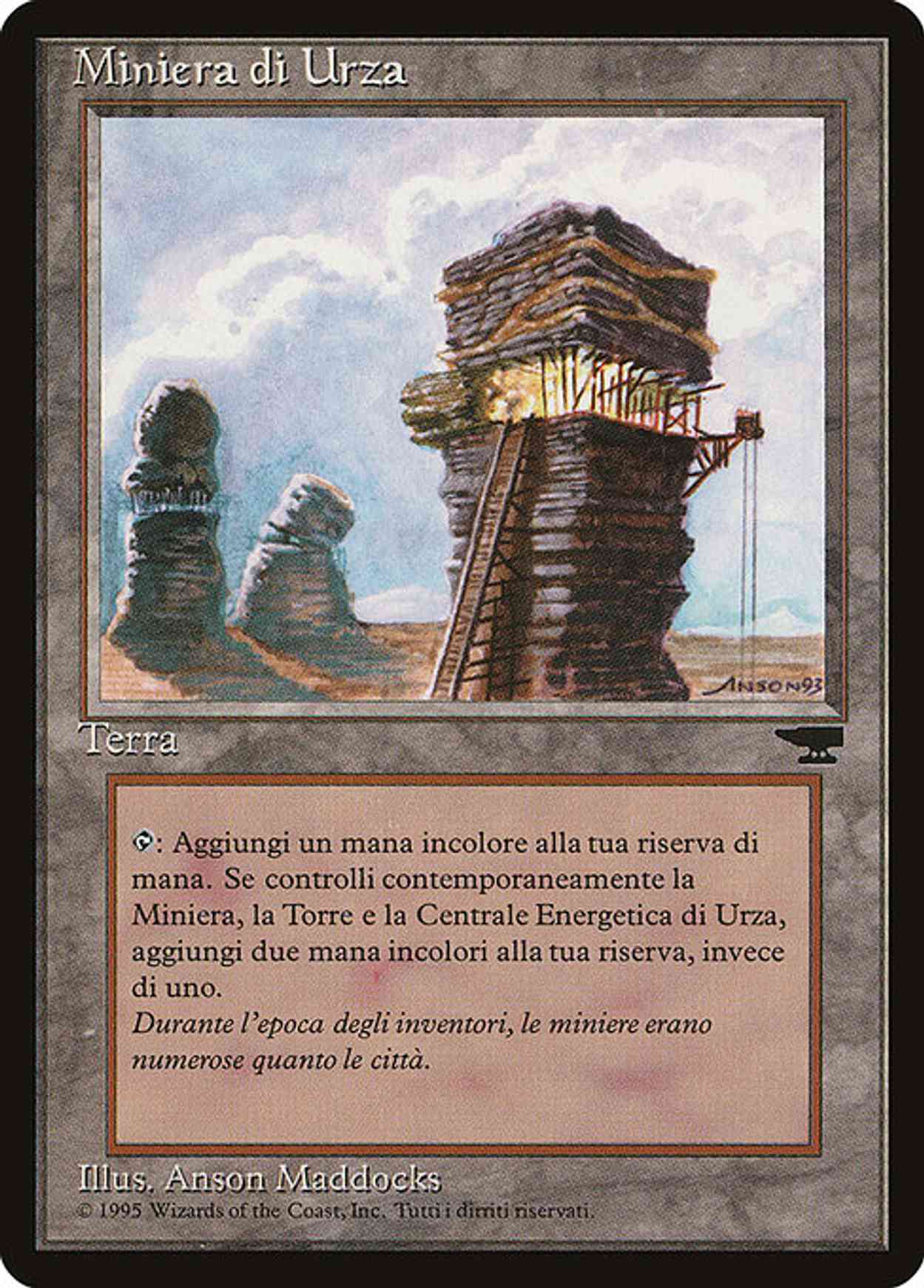 Urza's Mine (Tower) (Italian) - "Miniera di Urza" magic card front