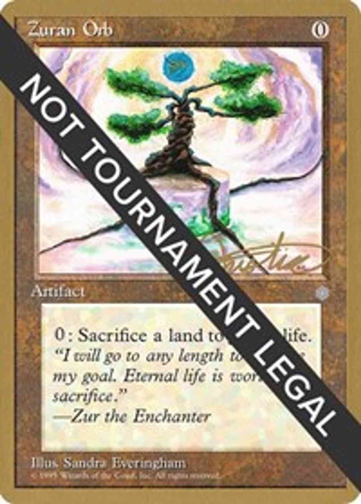 Zuran Orb - 1996 Mark Justice (ICE) magic card front