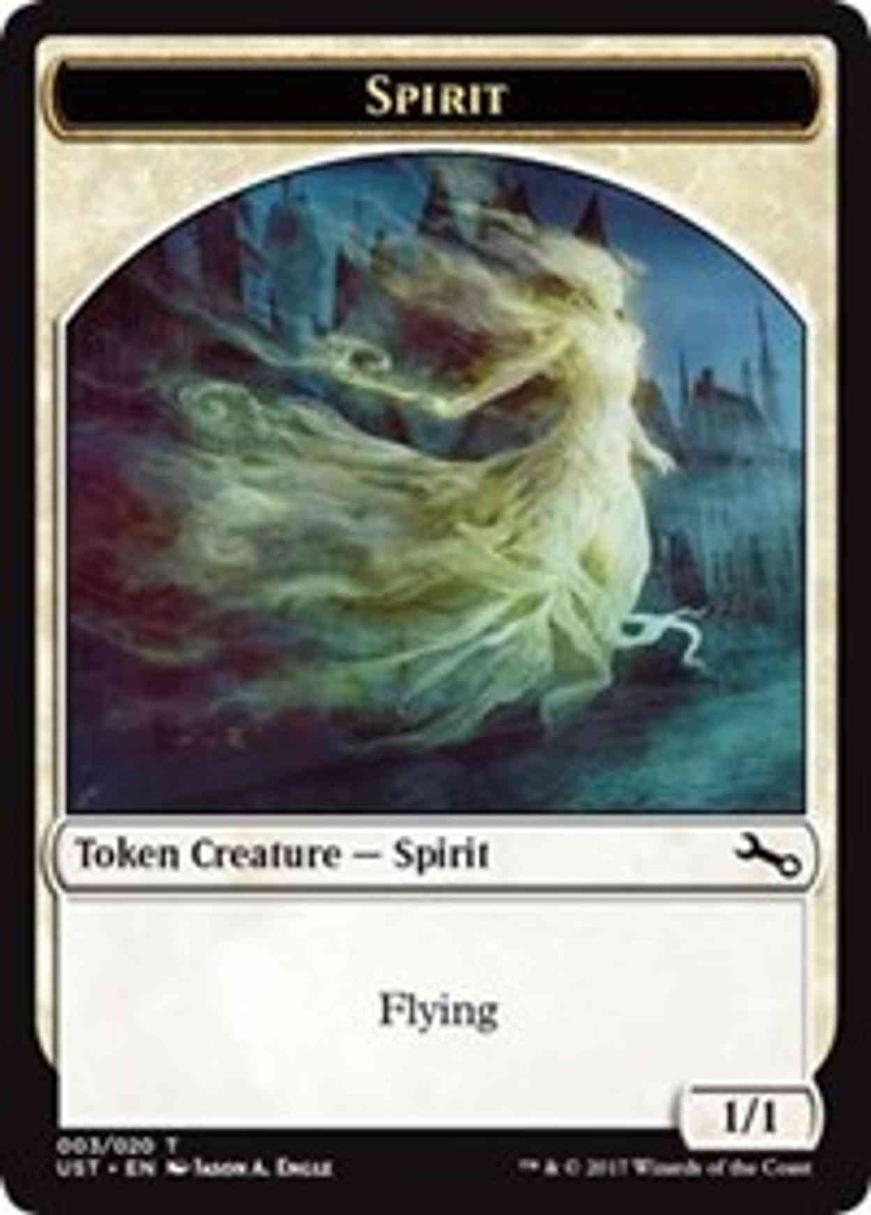 Spirit Token magic card front