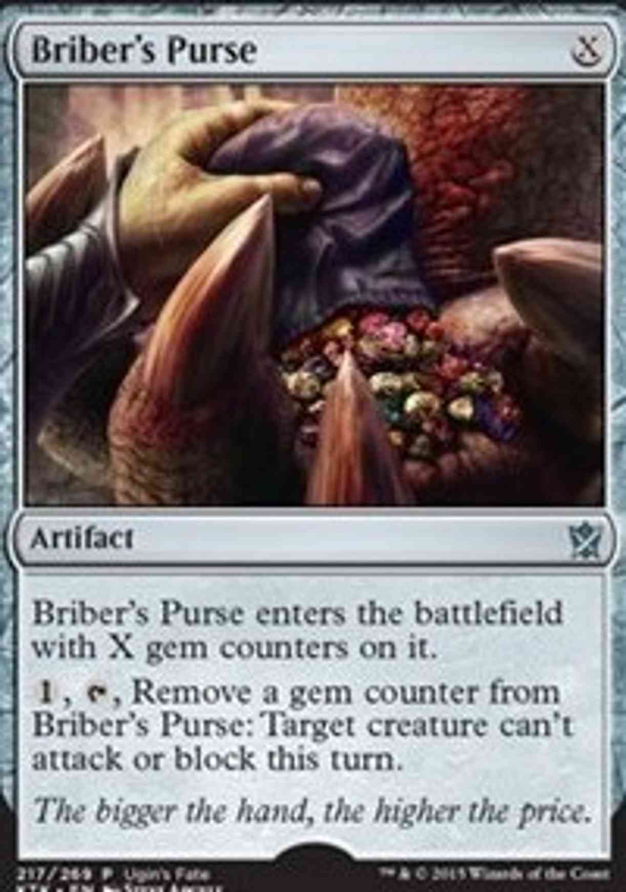 Briber's Purse magic card front