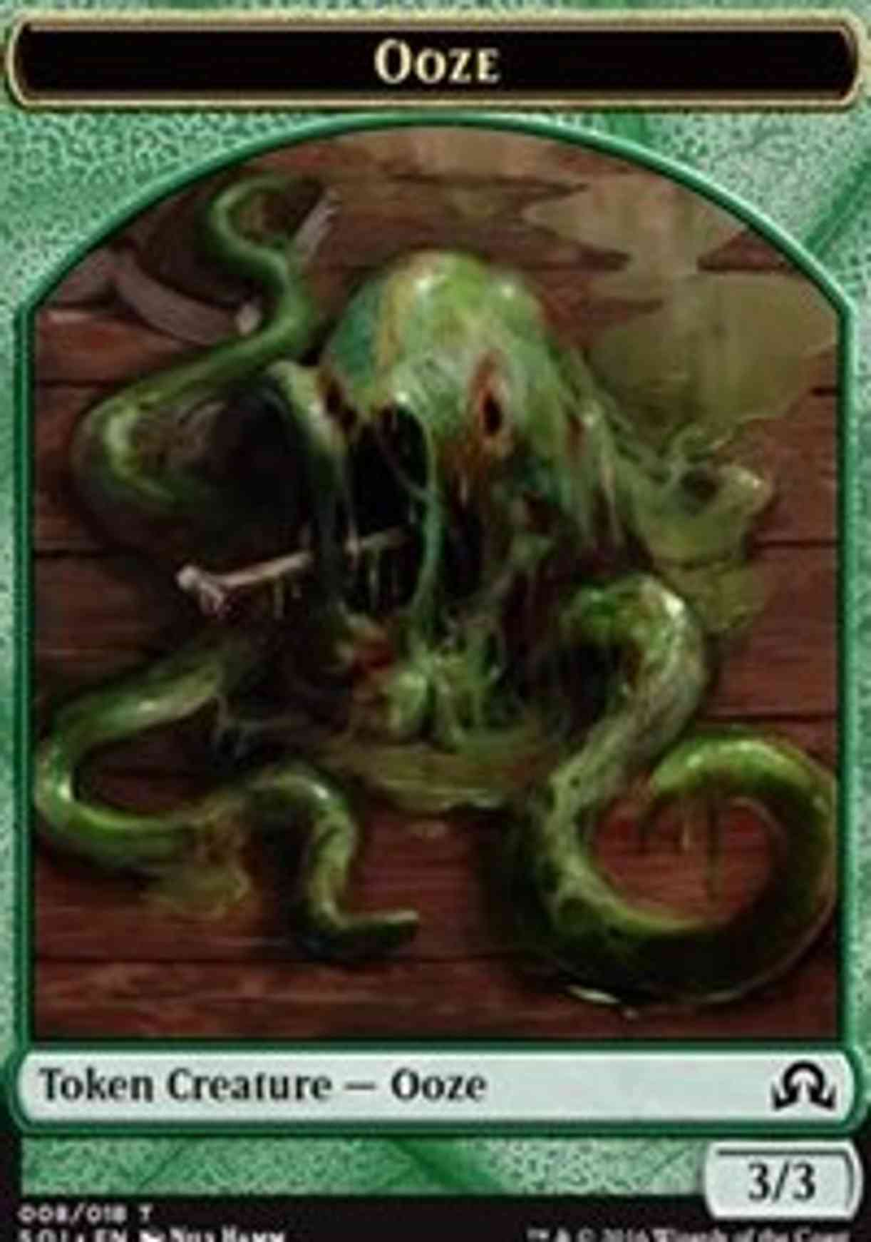 Ooze Token magic card front