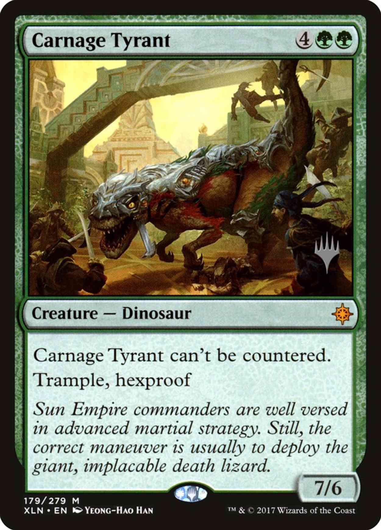 Carnage Tyrant magic card front