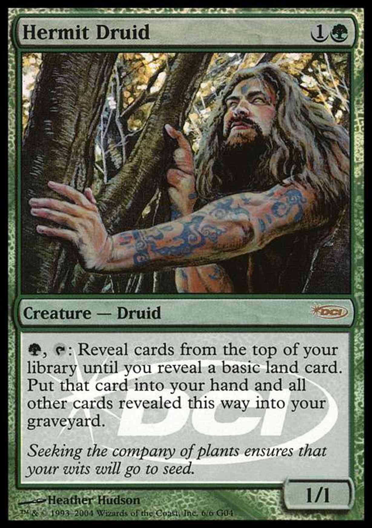 Hermit Druid magic card front