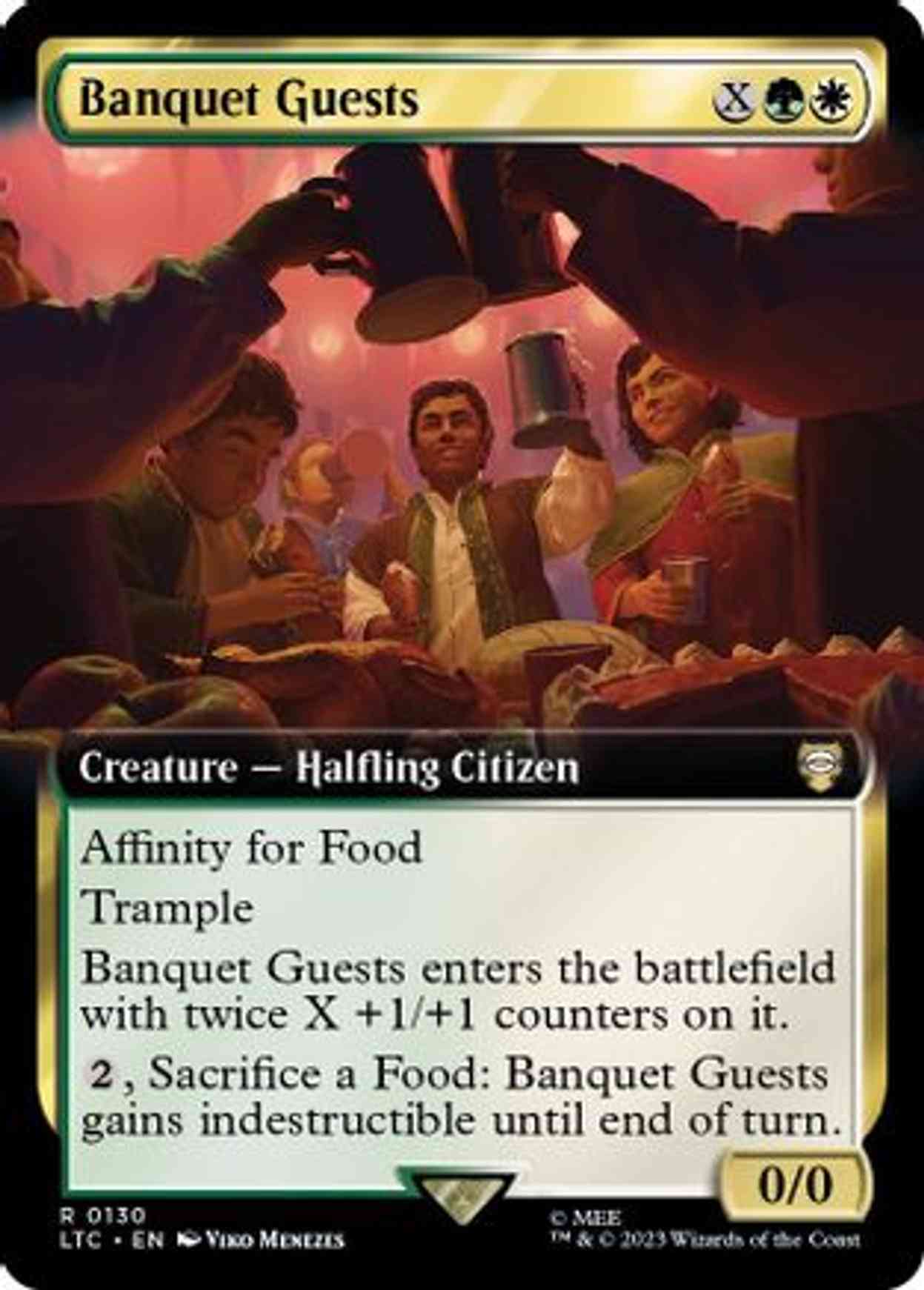 Banquet Guests (Extended Art) magic card front