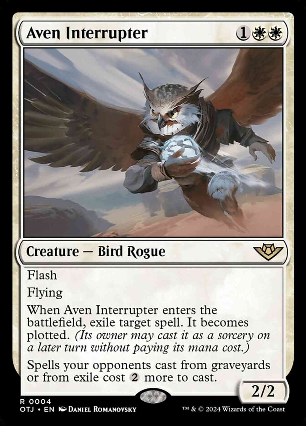 Aven Interrupter magic card front