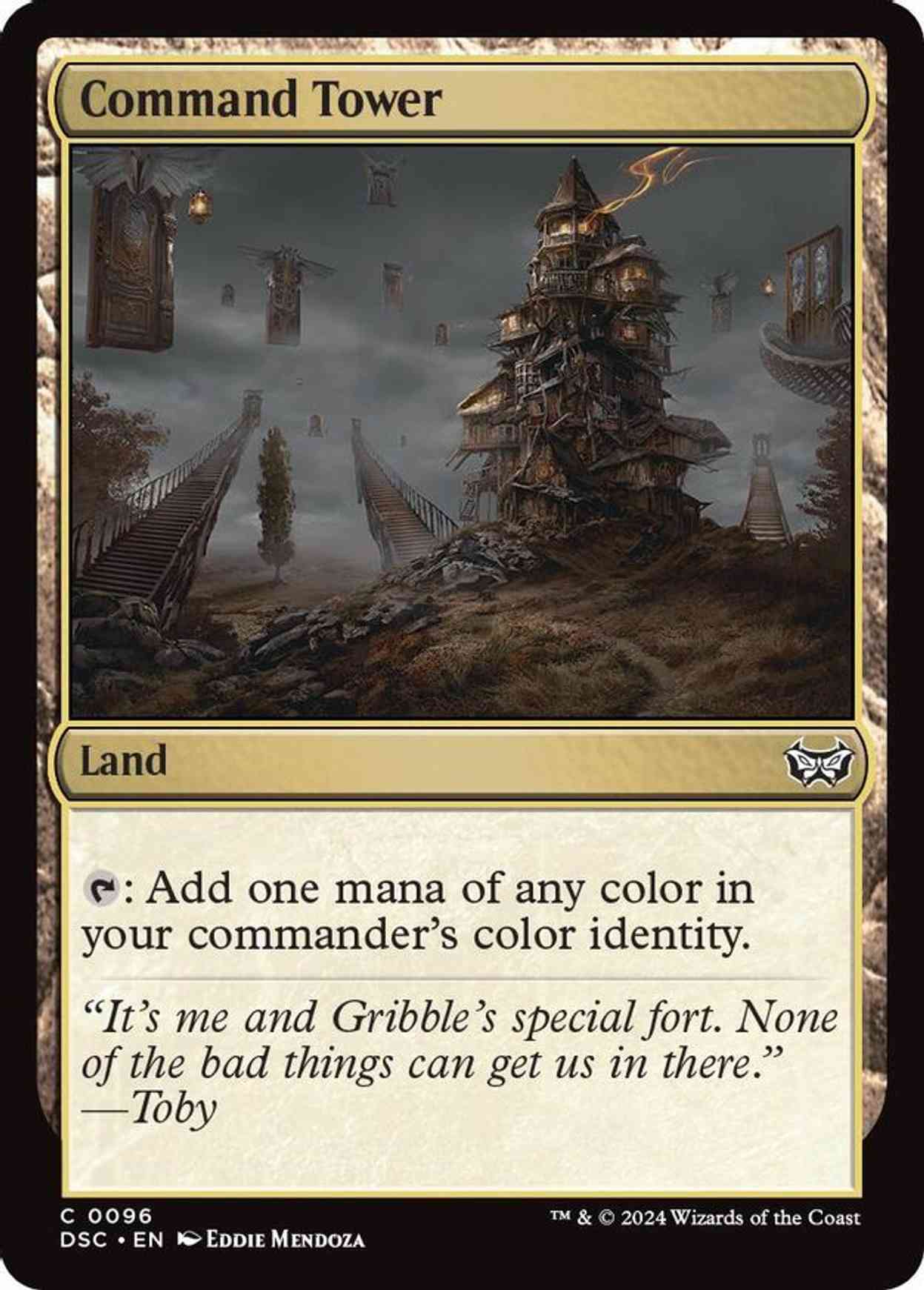 Command Tower magic card front