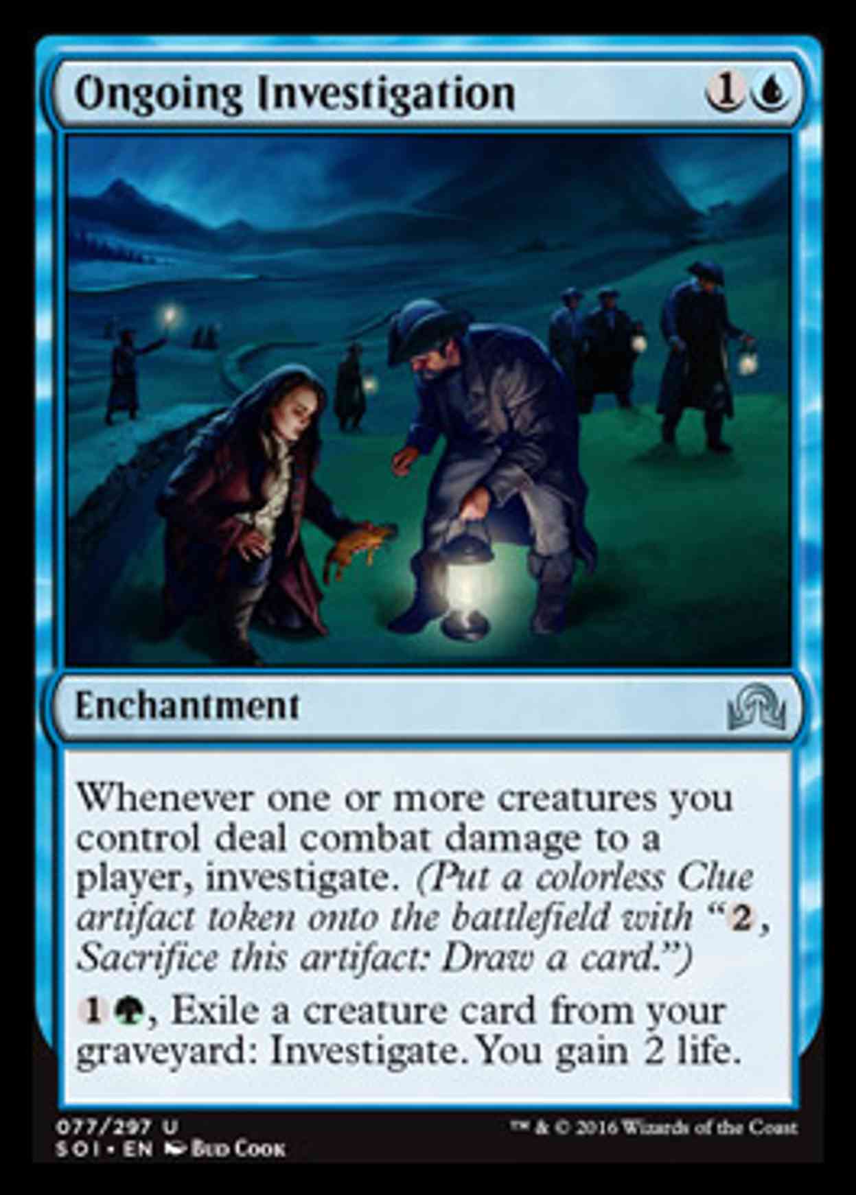 Ongoing Investigation magic card front
