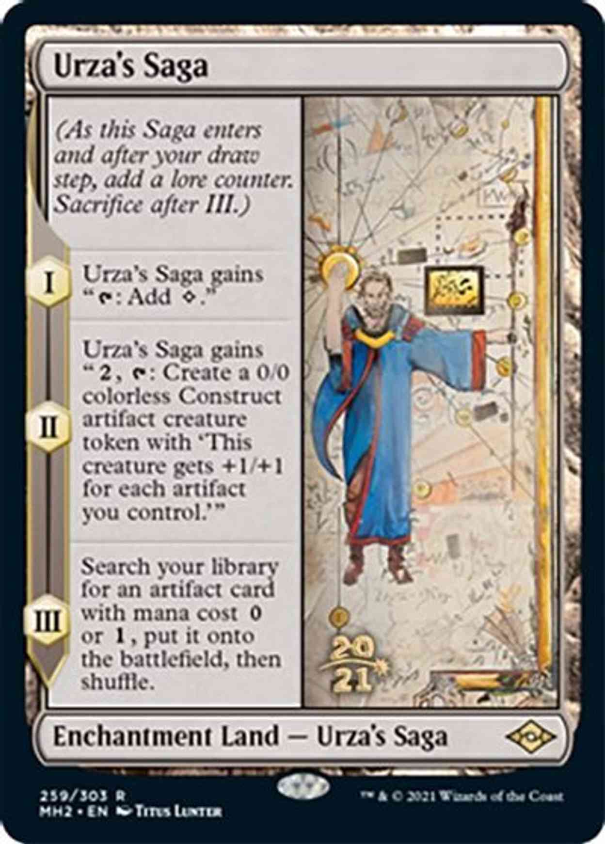 Urza's Saga magic card front
