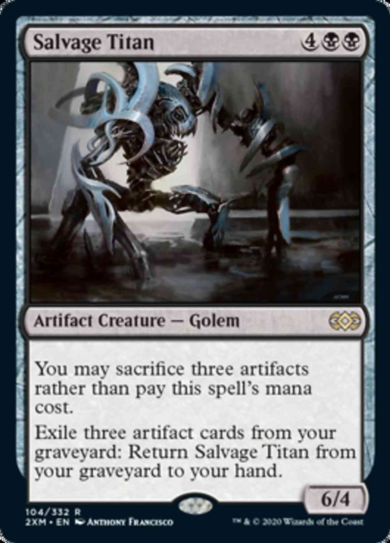 Salvage Titan magic card front