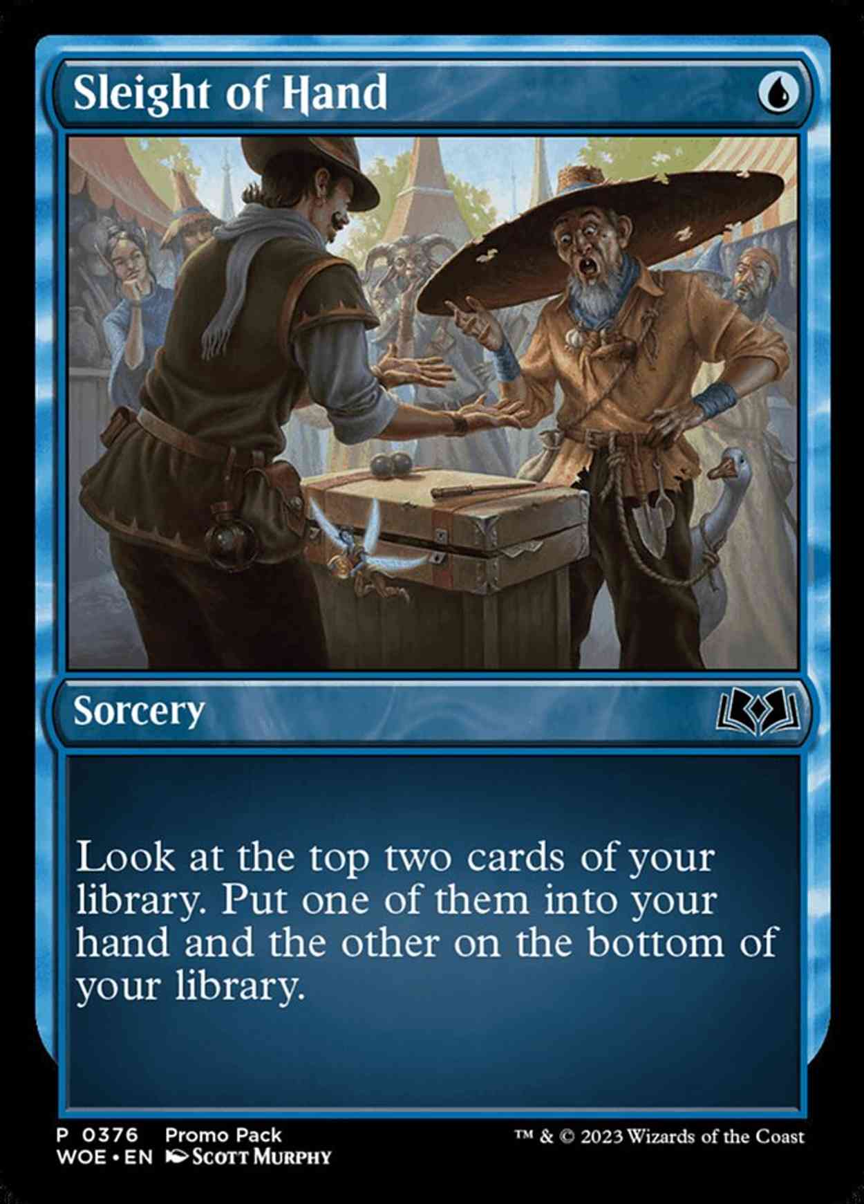 Sleight of Hand magic card front