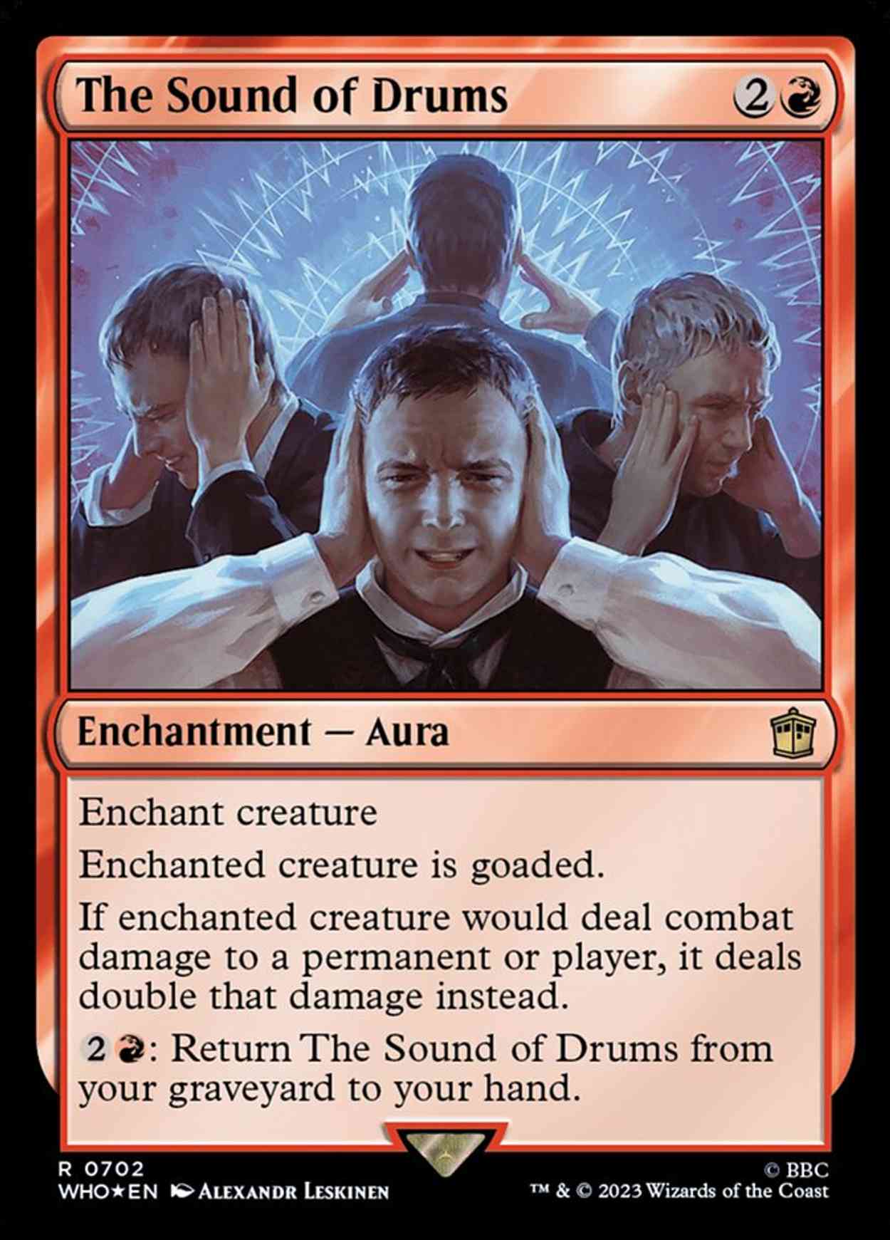 The Sound of Drums (Surge Foil) magic card front