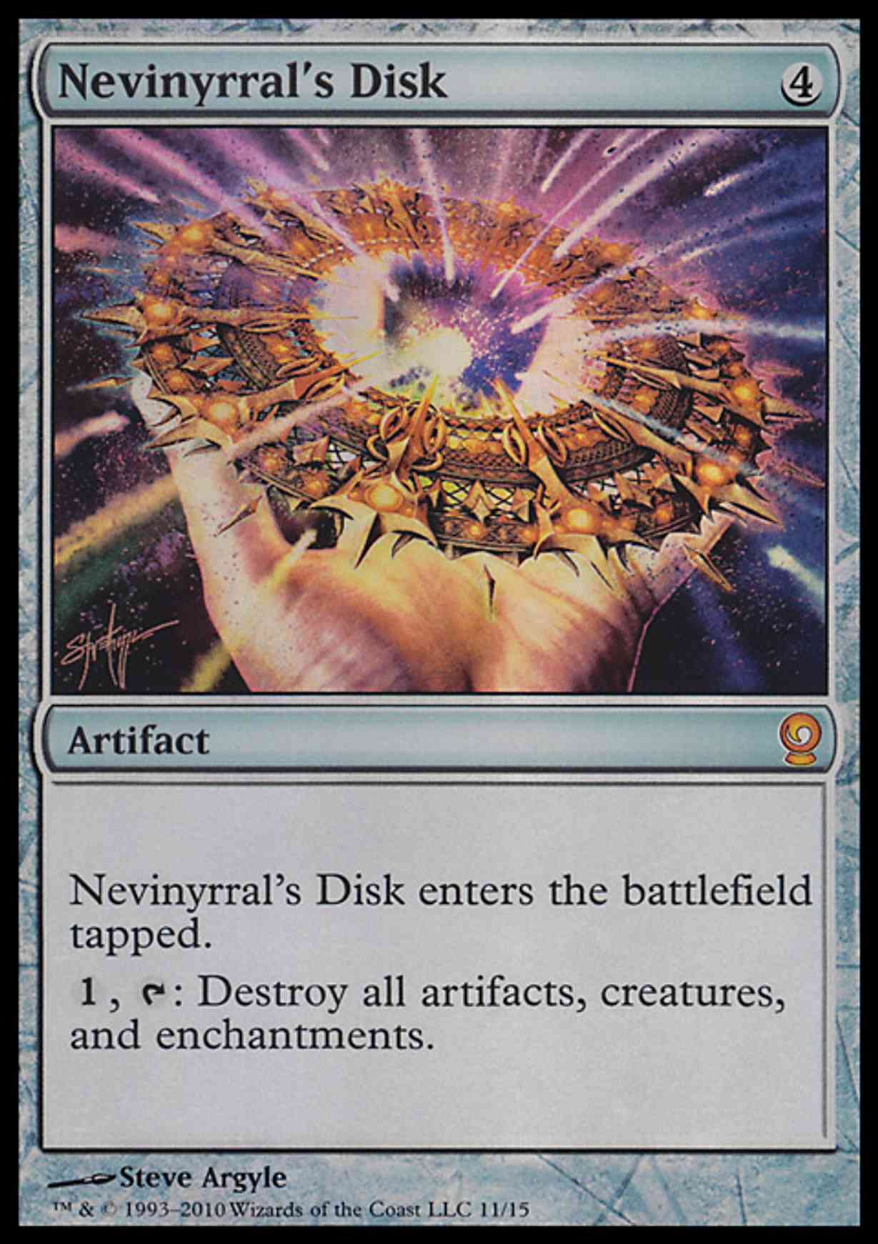 Nevinyrral's Disk magic card front