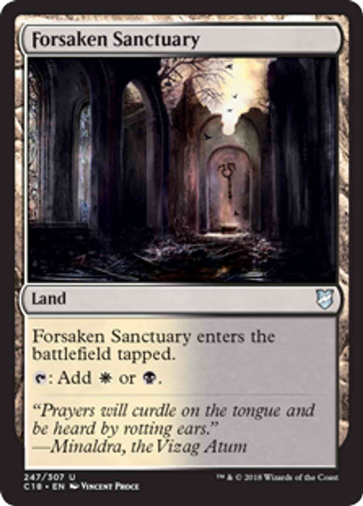 Forsaken Sanctuary magic card front
