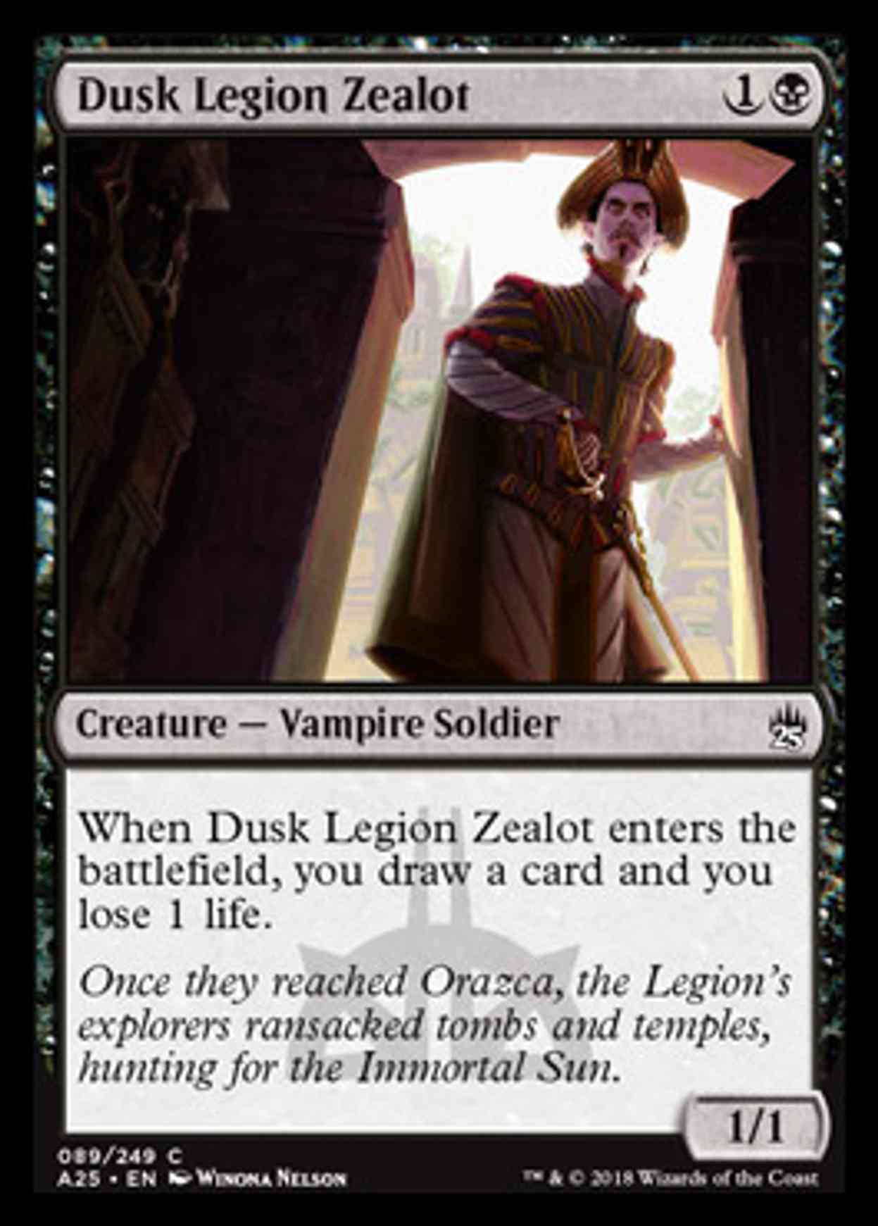 Dusk Legion Zealot magic card front