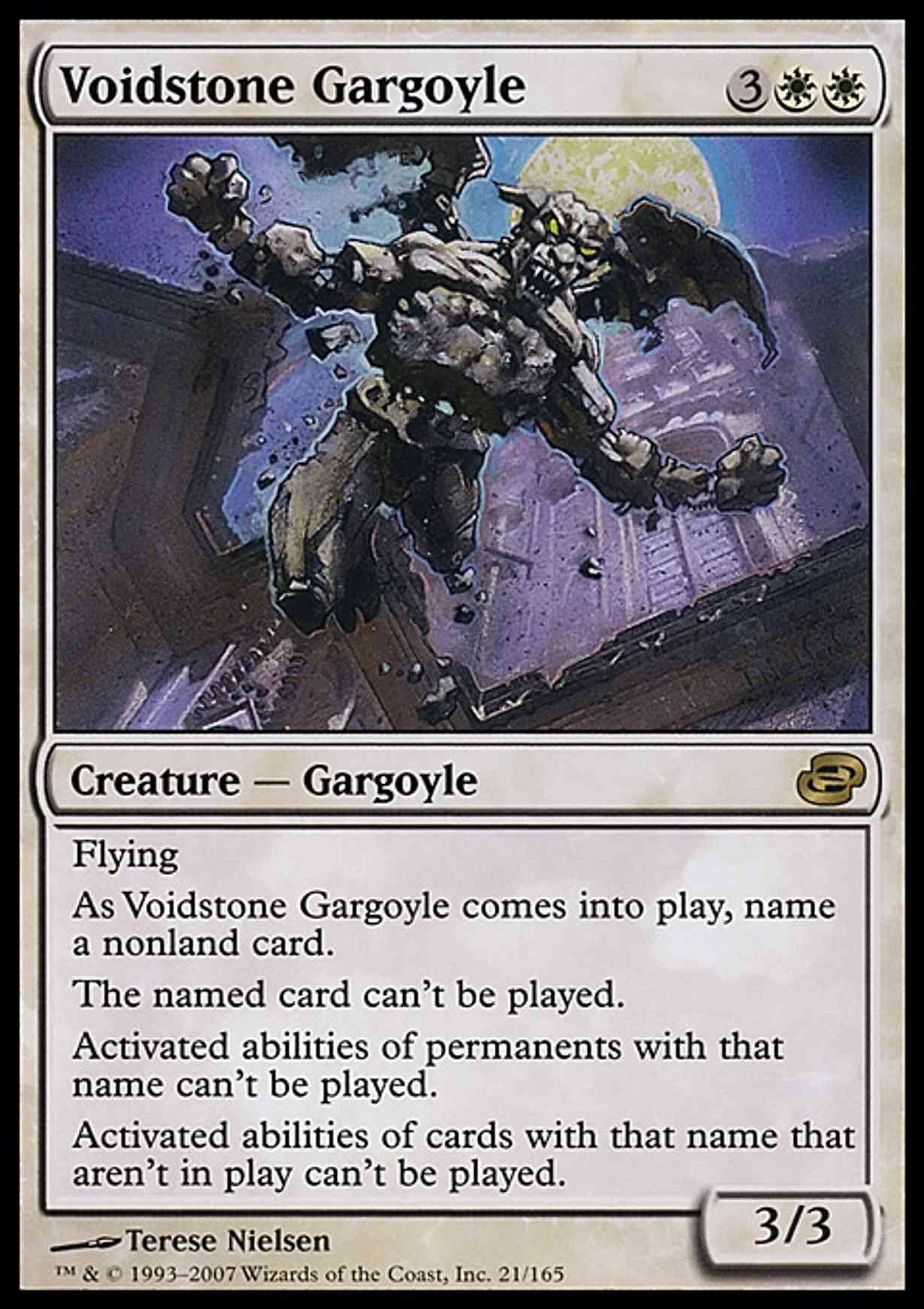 Voidstone Gargoyle magic card front