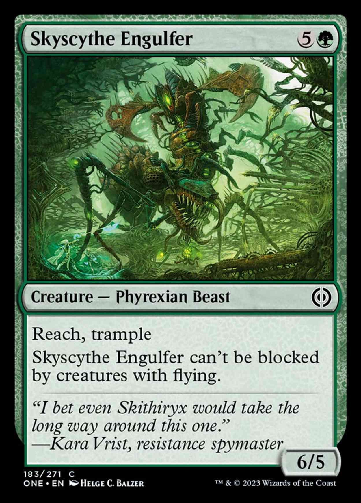 Skyscythe Engulfer magic card front