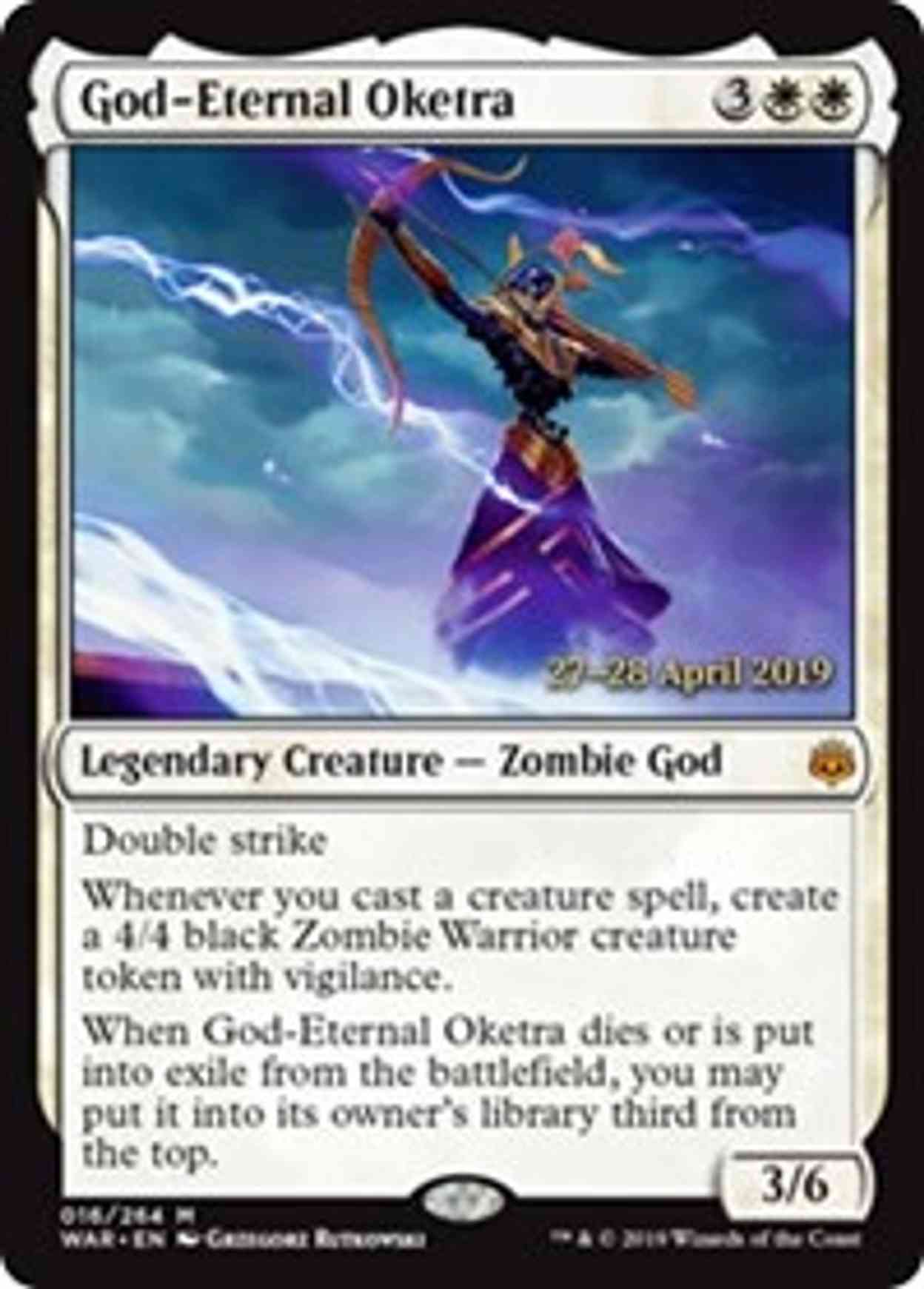 God-Eternal Oketra magic card front
