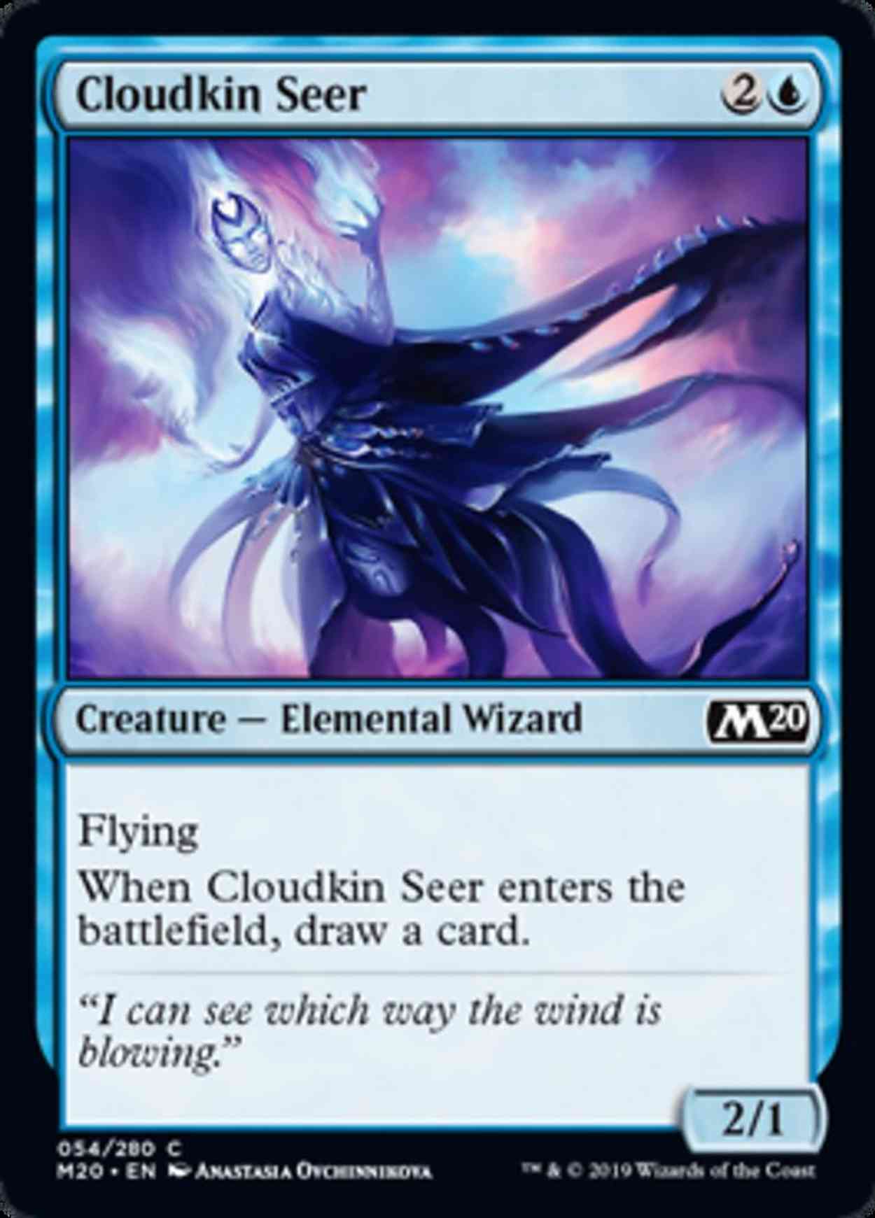 Cloudkin Seer magic card front
