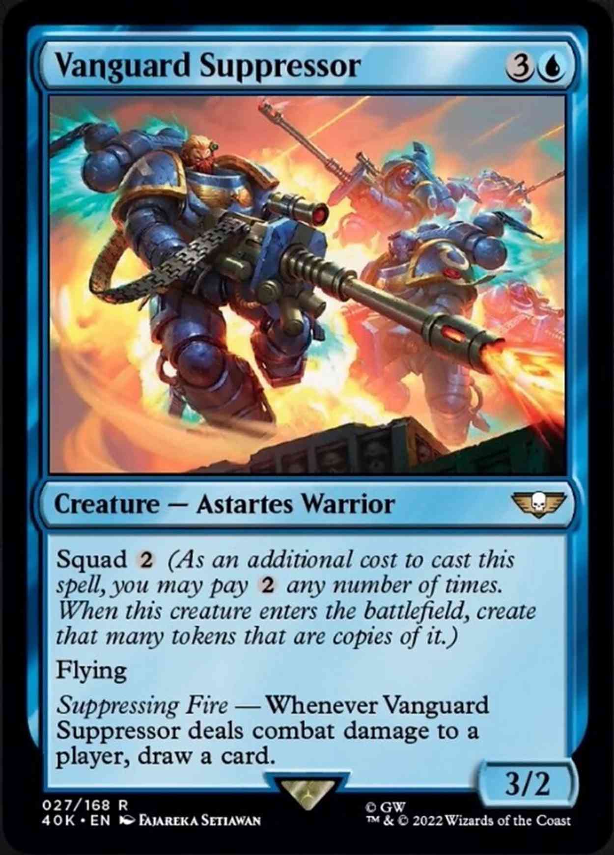 Vanguard Suppressor magic card front