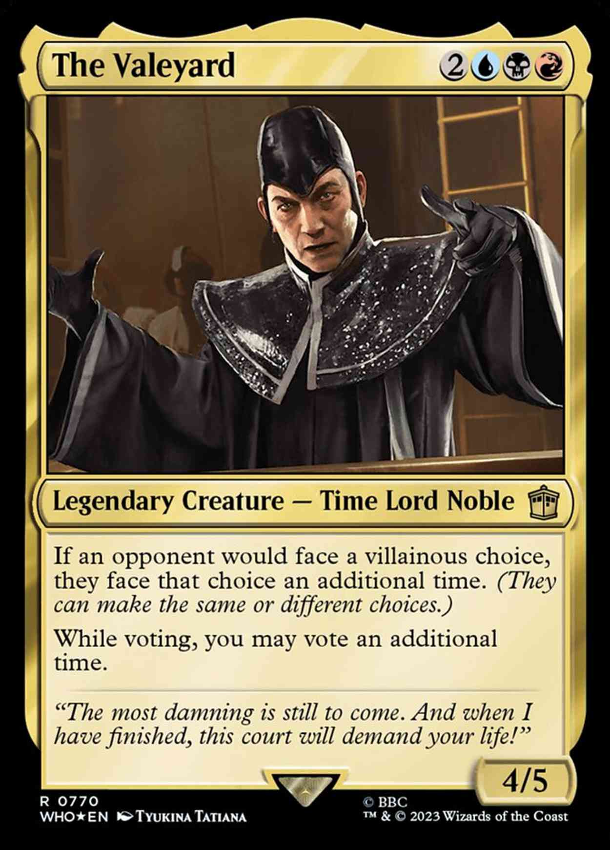 The Valeyard (Surge Foil) magic card front