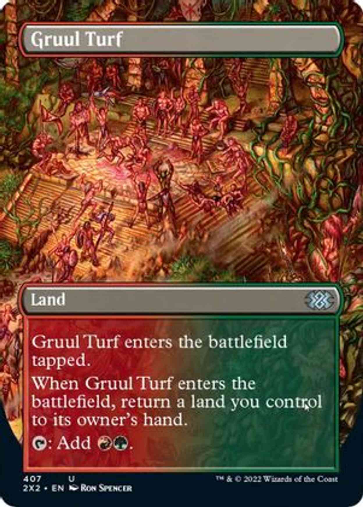 Gruul Turf (Borderless) magic card front