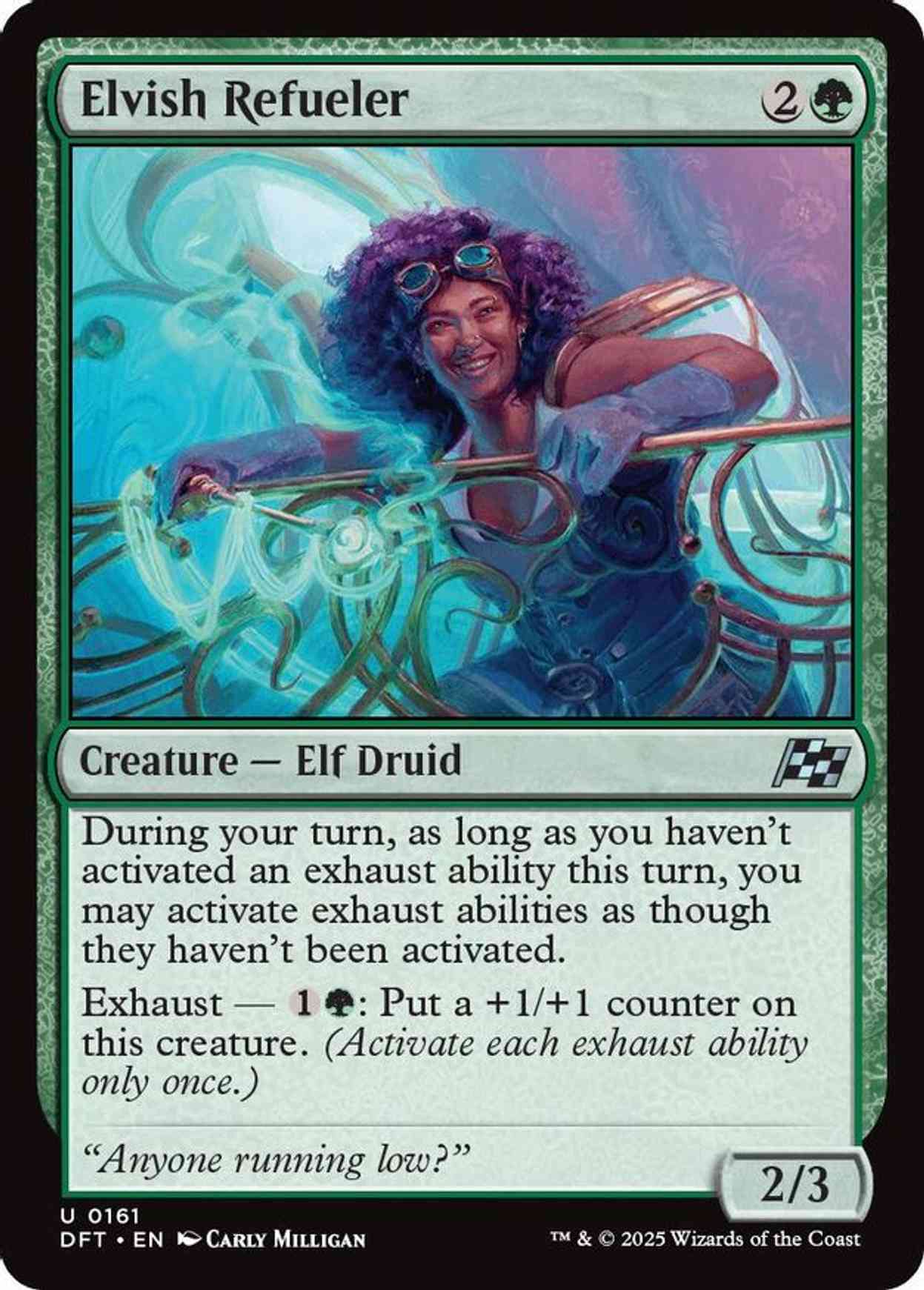 Elvish Refueler magic card front