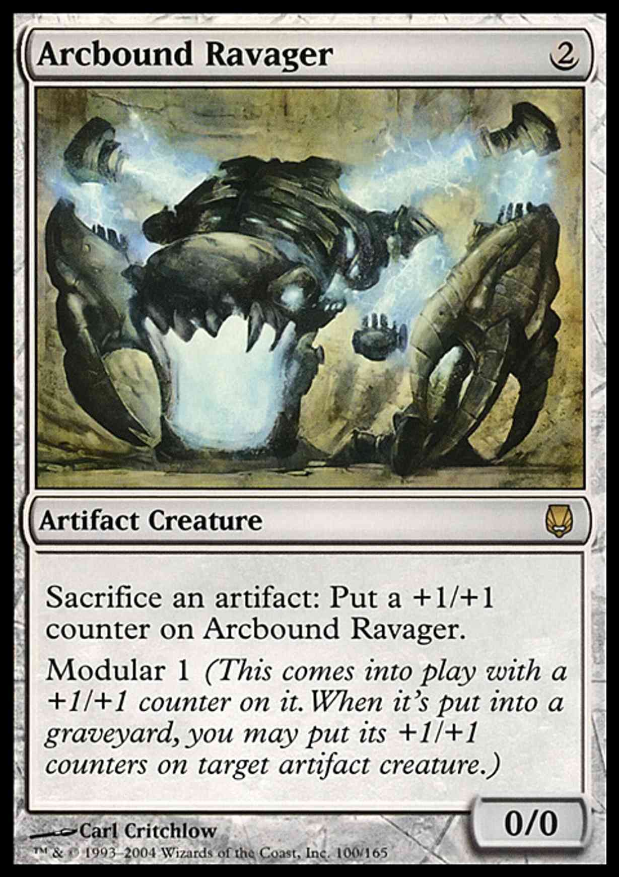 Arcbound Ravager Price from mtg Darksteel