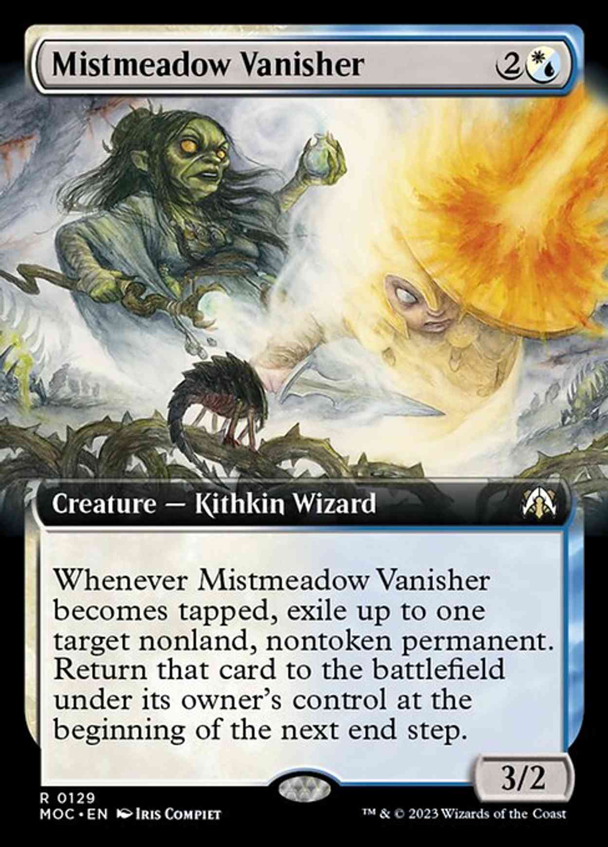 Mistmeadow Vanisher (Extended Art) magic card front