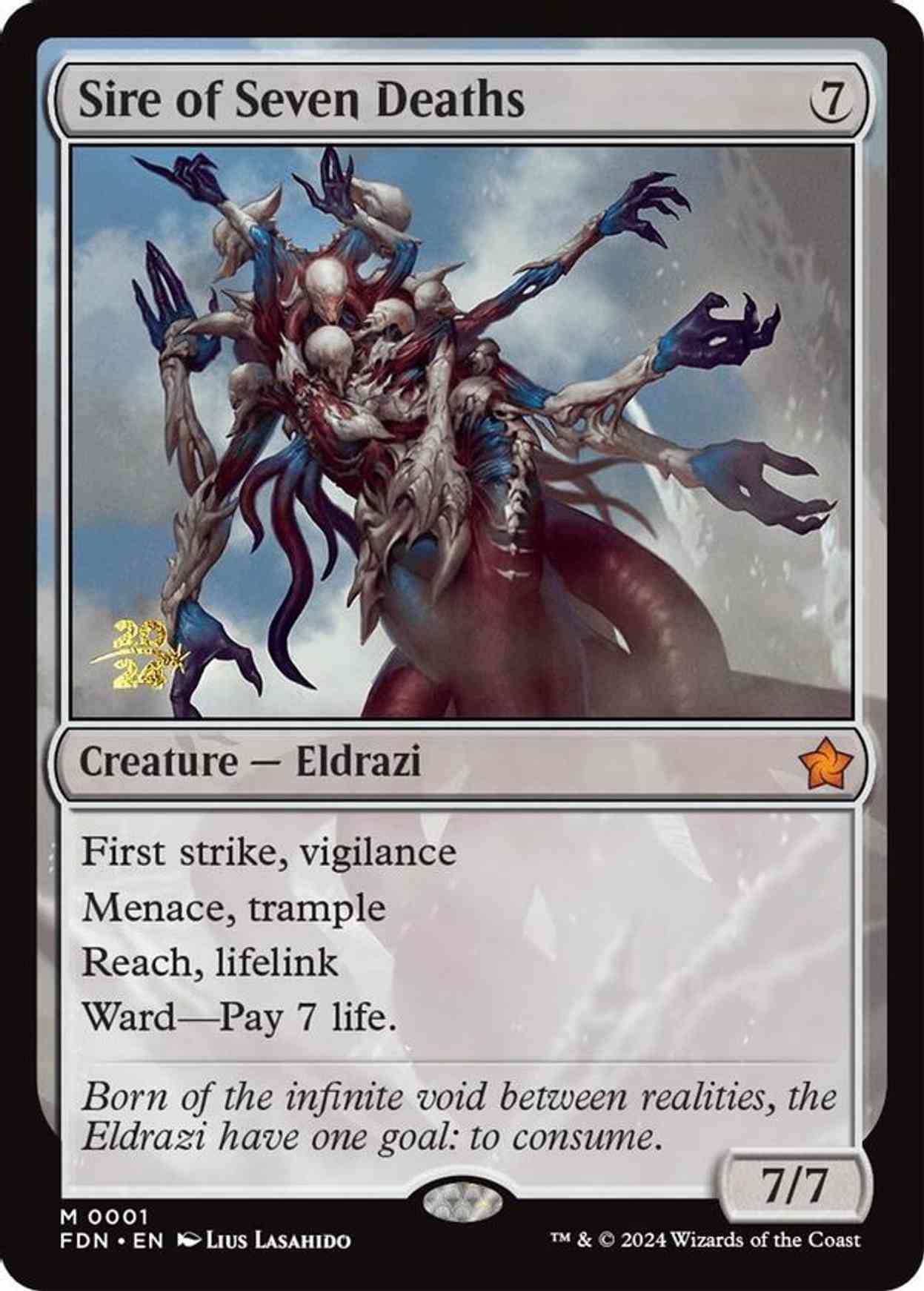 Sire of Seven Deaths magic card front