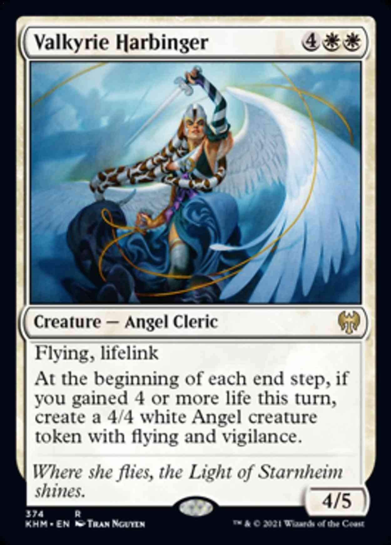 Valkyrie Harbinger magic card front