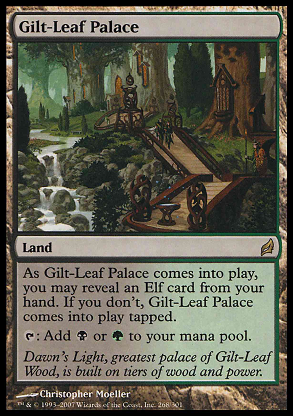 Gilt-Leaf Palace magic card front