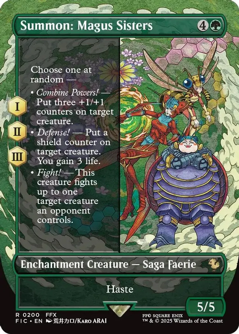 MTG Magus Sisters メーガス三姉妹　忍耐 英語　foil MTG Magus Sisters メーガス三姉妹 忍耐 英語 foil Magus