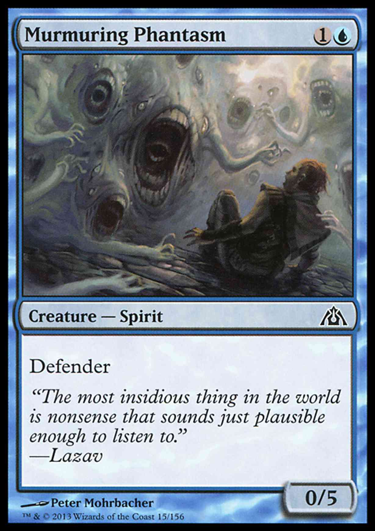Murmuring Phantasm magic card front