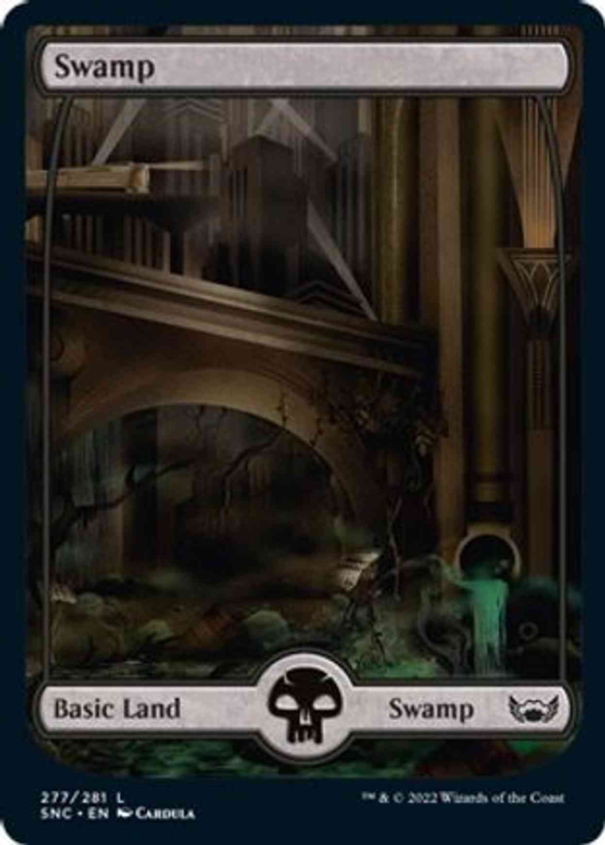 Swamp (277) magic card front