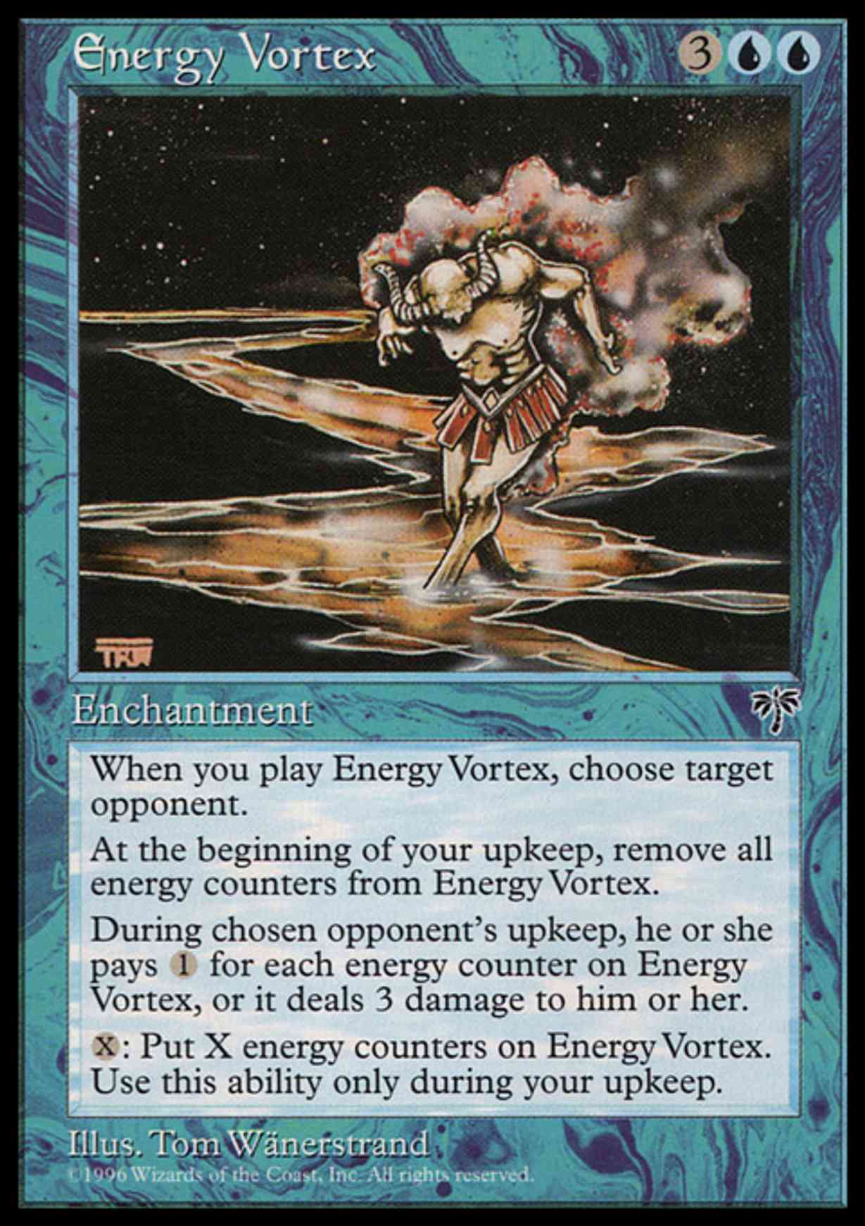 Energy Vortex magic card front