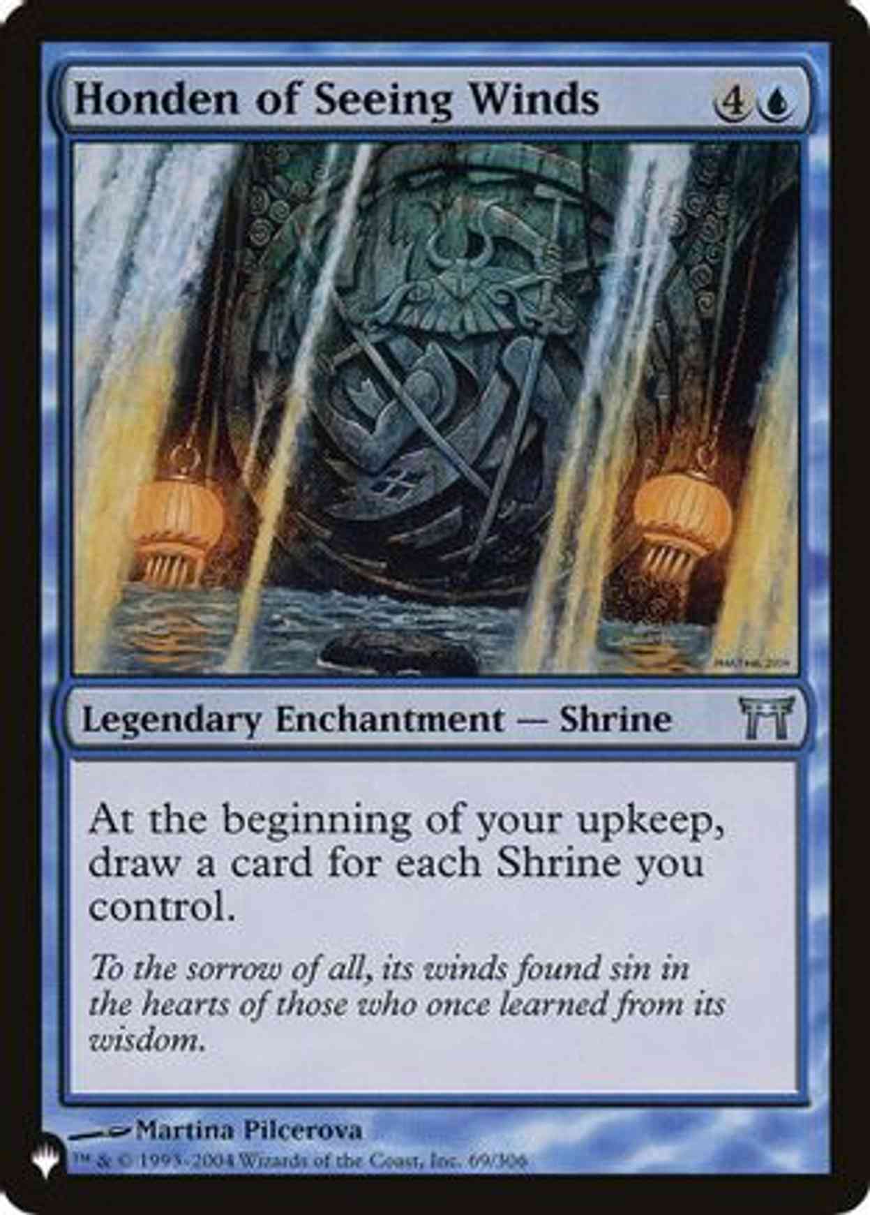 Honden of Seeing Winds magic card front
