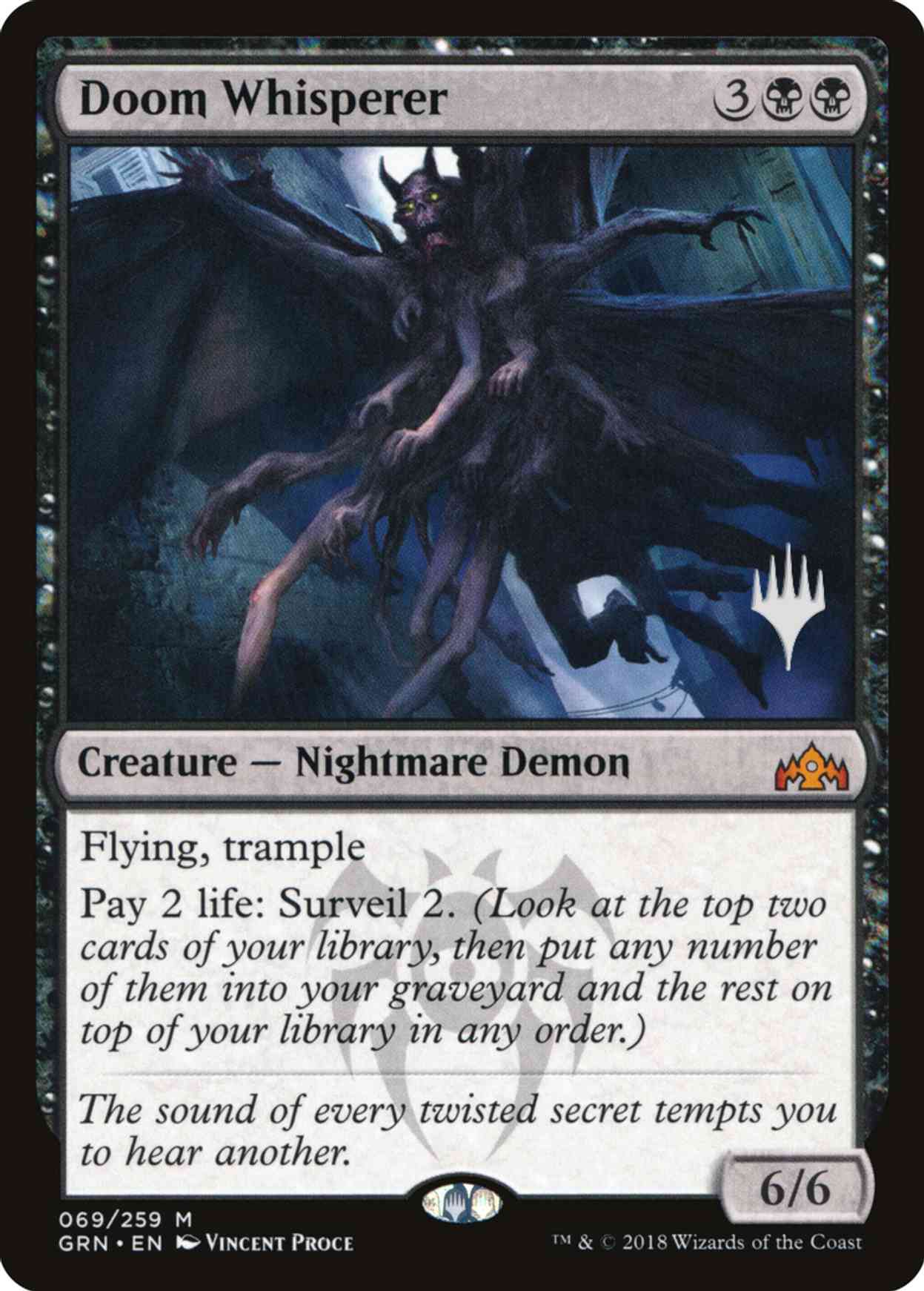 Doom Whisperer magic card front