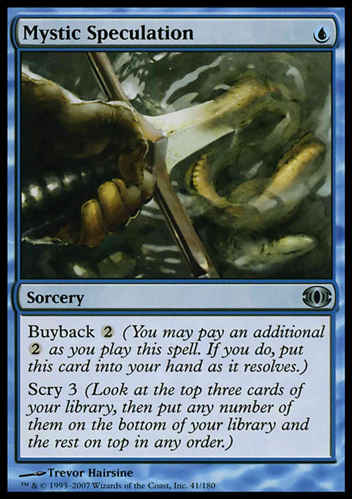 Mystic Speculation magic card front