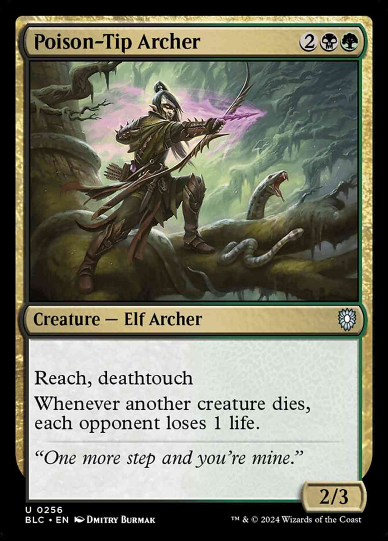 Poison-Tip Archer magic card front